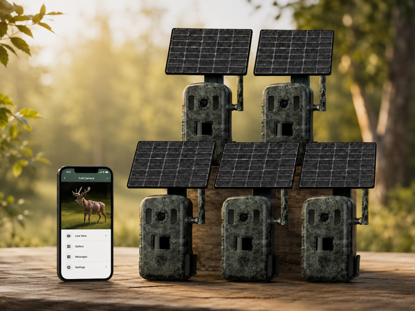 Grand pack caméras 4G – 5 caméras LIVE – économisez 15 %