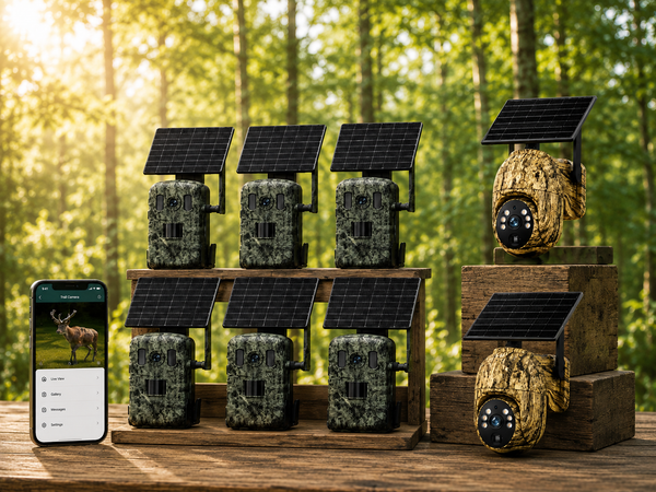 Pack 4G pour territoire de chasse – 8 caméras – économisez 20 %